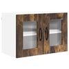 vidaXL Mueble de Cocina con puerta 2 pcs Roble ahumado 60 x 31 x 40 cm