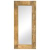 vidaXL Espejo de madera maciza de mango 50x110 cm