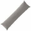 vidaXL Funda de almohada HEERLEN Gris Claro 40 x 145 cm pana