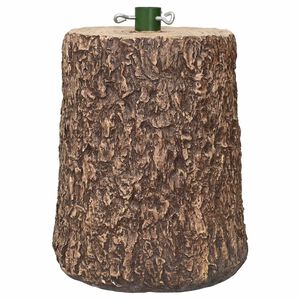 vidaXL Soporte para &aacute;rbol de Navidad con forma de tronco