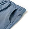Pantalones cortos infantiles con cordón azul oscuro 92