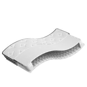 vidaXL Colch&oacute;n de muelles Bonnell firmeza media 100x200 cm