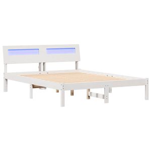 vidaXL Estructura de cama 120 x 200 cm Madera de pino macizo
