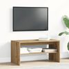 vidaXL Mueble de TV madera de ingenier&iacute;a roble artesanal 80x40x40 cm