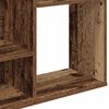 vidaXL Divisor de espacios/estanter&iacute;a aglomerado madera vieja