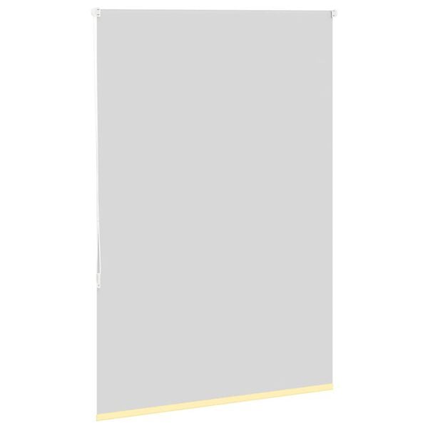 vidaXL Estor Enrollable Opaco Amarillo 95x130 cm Tela Ancho 90,7 cm