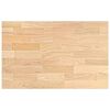 vidaXL Encimera de cocina rectangular madera maciza roble