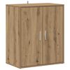 vidaXL Zapatero madera ingenier&iacute;a roble artisan 60x35x70 cm
