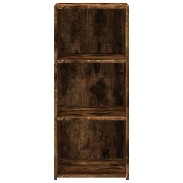 vidaXL Aparador de madera de ingeniería roble ahumado 40x41x93 cm