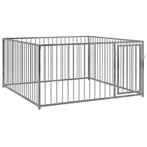 vidaXL Jaula perrera de exterior 200x200x100 cm