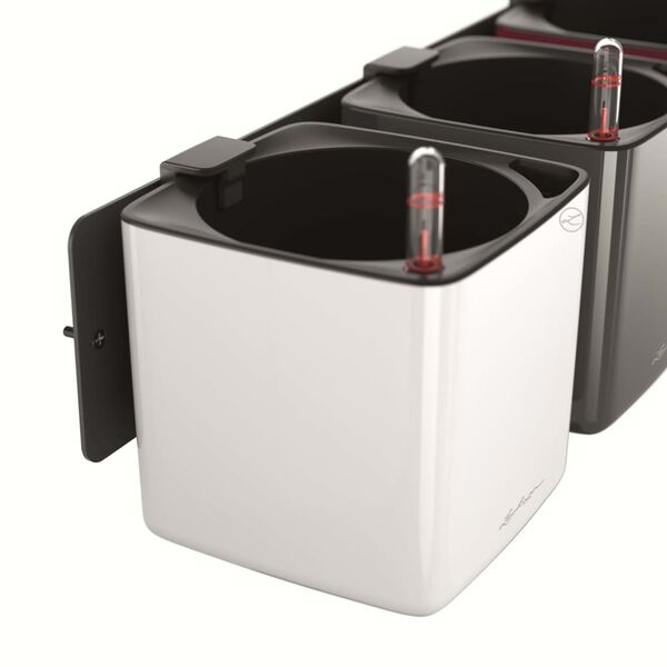 LECHUZA Jardineras 3 uds. Green Wall Home Kit gris antracita brillante