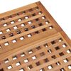 vidaXL Set comedor de jard&iacute;n plegable 3 piezas madera de teca cojines