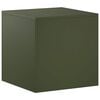 vidaXL Soporte de plantas Verde oliva 40 x 40 x 40 cm Acero oxidado