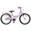 vidaXL Bicicleta Infantil 18 Pulgadas para 5-7 a&ntilde;os Morado