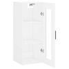 vidaXL Armario de pared blanco 34,5x34x90 cm