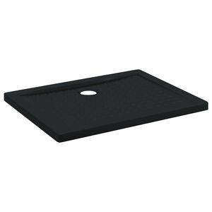 vidaXL Bandeja Base de Ducha con Puntos 90 x 70 x 4 cm ABS Negro