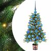 vidaXL &Aacute;rbol de Navidad con 150 LED con soporte Verde 90 cm PE