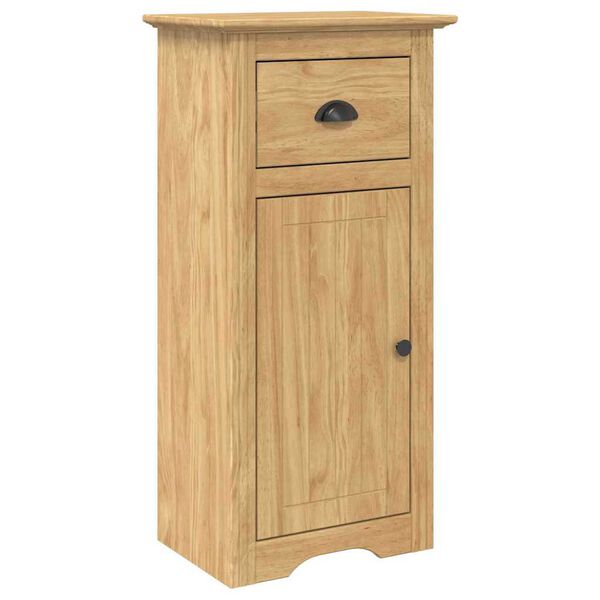 vidaXL Gabinete de Ba&ntilde;o con caj&oacute;n BODO Marr&oacute;n miel 44 x 30 x 90 cm