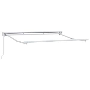 vidaXL Estructura de toldo manual 3 x 2 m Blanco