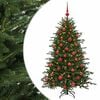 vidaXL &Aacute;rbol de Navidad artificial con bolas 120 cm 150 LED