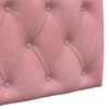 vidaXL Cabecera Colgante Rosa 110 x 55 x 7 cm Terciopelo