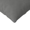vidaXL Cojines de sof&aacute; 2 pcs Gris oscuro 120 x 40 cm tela