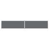 vidaXL Toldo lateral retr&aacute;ctil antracita 220x1200 cm
