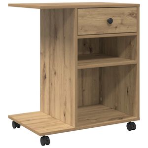 vidaXL Soporte para Impresora Roble artisan 60 x 40 x 68,5 cm