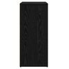 vidaXL Aparador 2 pcs Roble Negro 60 x 31 x 70 cm Madera de ingenier&iacute;a