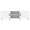 vidaXL Mueble para TV madera de ingeniería blanco 150x30x50 cm