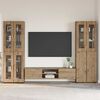 vidaXL Conjunto de mueble de TV con caj&oacute;n FLORIN Roble artesanal