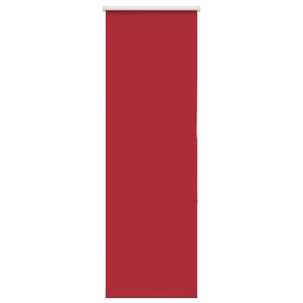 vidaXL Estor Enrollable Opaco Rojo 45x150 cm Tela Ancho 40,7 cm