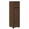 vidaXL Gabinete de Ba&ntilde;o con caj&oacute;n Roble Marr&oacute;n 30,5 x 30 x 101 cm