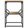vidaXL Mesa lateral Roble artesanal 41 x 40 x 60 cm