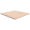 vidaXL Tablero de mesa cuadrada madera de roble sin tratar 90x90x2,5cm