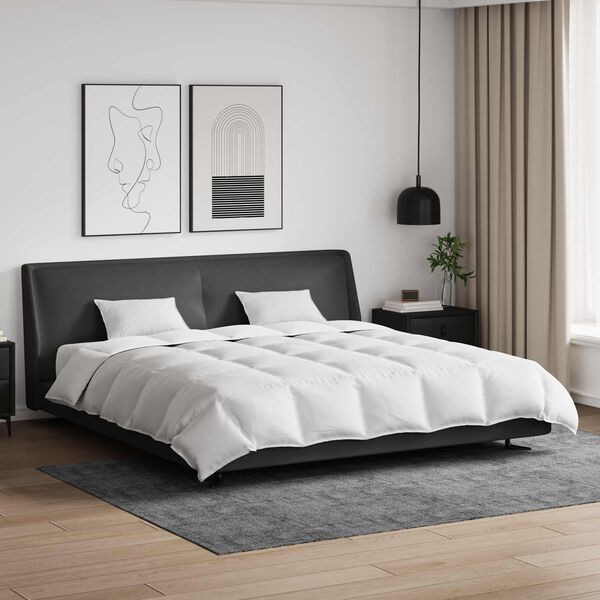 vidaXL Juego de Edred&oacute;n con almohada 3 pcs Pluma de pato