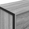 vidaXL Vitrina Gris Sonoma 79 x 36 x 75.5 cm Madera contrachapada
