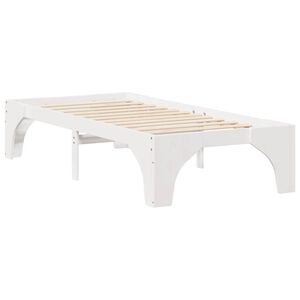 vidaXL Estructura de cama 75 x 190 cm Madera de pino macizo