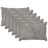 vidaXL Coj&iacute;n 6 uds. HOUTEN Gris Claro 40 x 60 cm