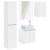 vidaXL Juego de Muebles de Ba&ntilde;o 5 pcs Blanco 53 x 15,5 x 70 cm