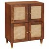 vidaXL Aparador Marr&oacute;n 60 x 33,5 x 75 cm Madera de mango maciza