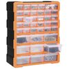 vidaXL Organizador multicajones con 39 cajones 38x16x47 cm