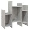 vidaXL Armario auxiliar madera contrachapada gris hormig&oacute;n 60x26x60 cm