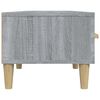vidaXL Mueble para TV madera contrachapada gris Sonoma 150x34,5x30 cm