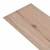 vidaXL Tableros de Suelo 18 pcs Madera de Roble Marr&oacute;n 2,51 m&sup2; PVC