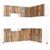 vidaXL Mueble cocina Kalmar madera vieja 11 pzas madera contrachapada