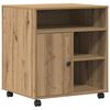 vidaXL Soporte para Impresora Roble artisan 60 x 50 x 67 cm