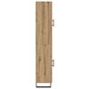 vidaXL Alacena Roble artesanal 34,5 x 34 x 180 cm Madera contrachapada