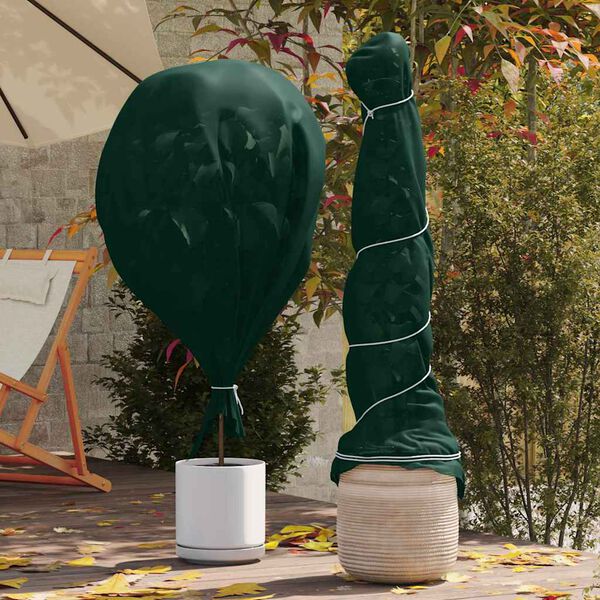 vidaXL Forro de Protecci&oacute;n contra Heladas para Plantas Verde