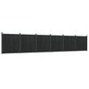 vidaXL Panel de valla WPC gris 1045x186 cm